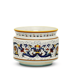 RICCO DERUTA PLANTER/CACHEPOT (size: 8 DIAM. X 6 HIGH (Inside)