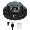 360° Ultrasonic Mice Repellent Indoor Rodent Repeller Rat Squirrel Rodent Chaser with 3 Modes 2 Strobe Lights for Kitchen Warehouse