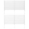 Outdoor Privacy Fence Screen with 5 Ground Stakes for Garden Yard Patio