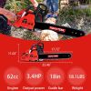 62cc 20in Gas Chainsaw 2 Cycle Gasoline Powered Chain Saws