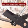 Lawn Mower Blade Sharpener 15Â°-45Â° Adjustable Sharpener for Straight and Standard Lawn Mower Blades