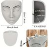 1pc Face Planter Pot Head Planter, Resin Wall Mounted Planter Face Pot Face Flowers Pots For Indoor Outdoor Plants Wall Decors