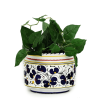 ORVIETO ROOSTER PLANTER/CACHEPOT