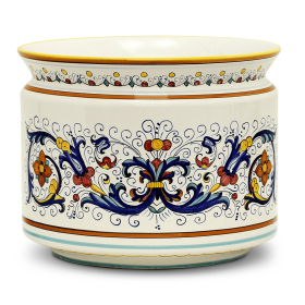 RICCO DERUTA PLANTER/CACHEPOT (size: 12 DIAM. X 10 HIGH (Inside)